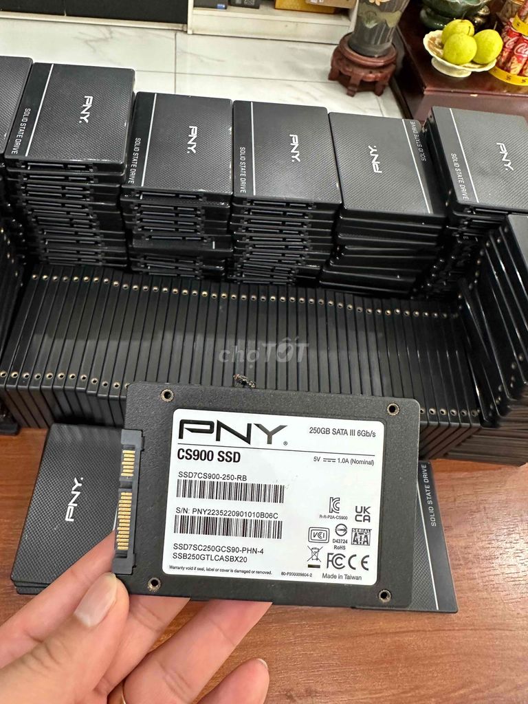 Bán 100 chiếc SSD PNY 250G còn BH