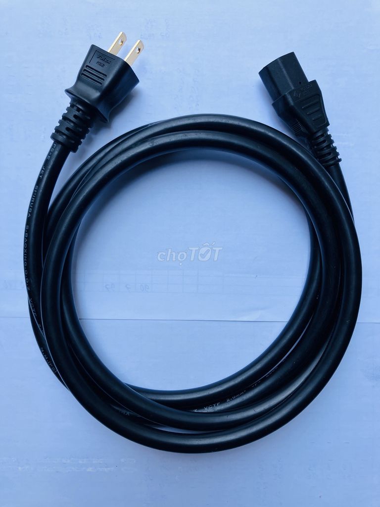 Dây Nguồn VolexJNet Dài 2m Lỗi Đồng 2.0mm tải 15A,. Mua bán Tivi, Âm thanh tại Huyện Củ Chi Tp Hồ Chí Minh được đăng bởi Anh Tý hình 1