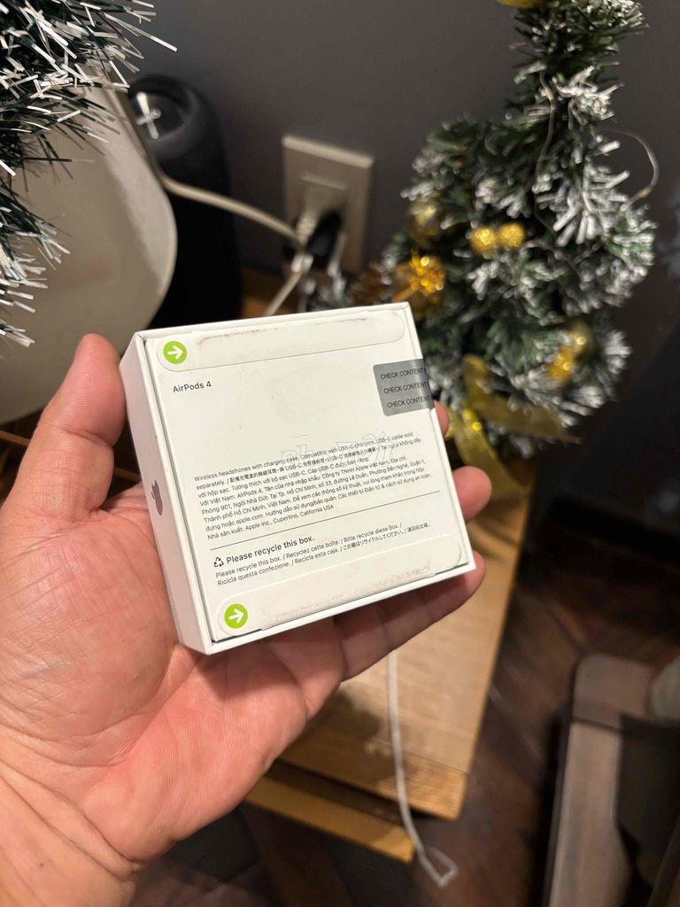 Apple AirPods 4 Trắng Mới nguyên seal. Mua bán Tivi, Âm thanh tại Quận 5 Tp Hồ Chí Minh được đăng bởi Nguyên hình 1