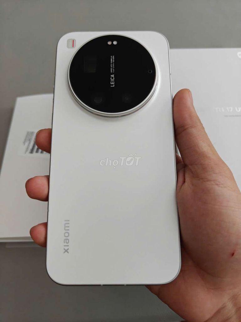 Xiaomi 17 Ultra Chính hãng 16/512GB Trắng có GL. Mua bán Điện thoại tại Thành phố Thủ Đức Tp Hồ Chí Minh được đăng bởi AVG Mobile hình 1