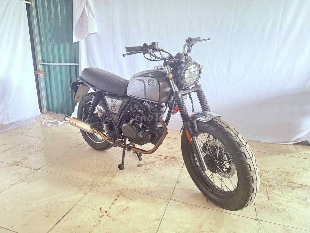 Brixton 150cc mầu xám bạc. máy mạnh,êm bốc. Mua bán Xe máy tại Quận Cầu Giấy Hà Nội được đăng bởi Mr Dung hình 5