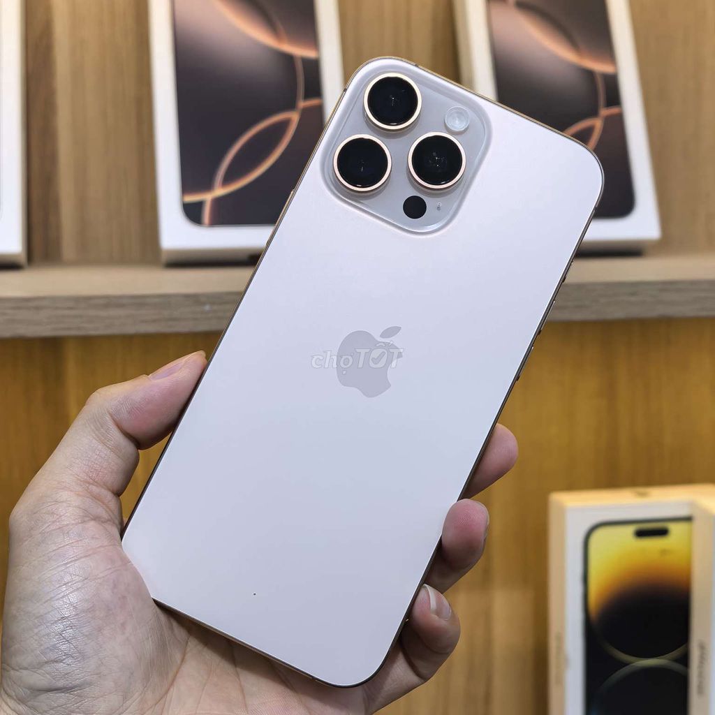 🇻🇳 iPhone 16 Pro Max 256GB Vàng VN Pin100🇻🇳. Mua bán Điện thoại tại Quận Lê Chân Hải Phòng được đăng bởi 444 Tô Hiệu OK Mobile HP hình 1