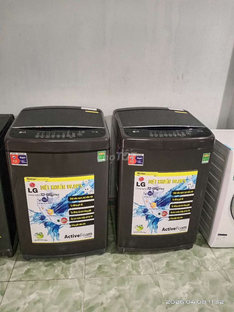 Máy giặt LG 15.5kg INVERTER bao ship lắp đặt TPHCM. Mua bán Máy giặt tại Quận Bình Thạnh Tp Hồ Chí Minh được đăng bởi Tường Vy 2026 hình 1