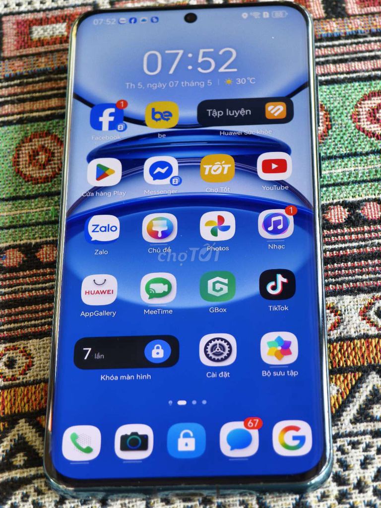 Huawei P60 Art 512GB Xanh Đã dùng. Mua bán Điện thoại tại Quận Tân Phú Tp Hồ Chí Minh được đăng bởi tên chưa truy cập hình 1