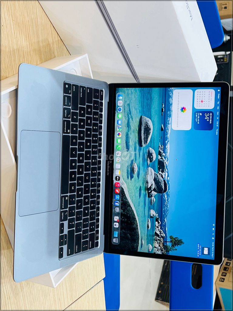 Apple MacBook Air M1 8GB/256GB Xám. Mua bán Laptop tại Quận Đống Đa Hà Nội được đăng bởi Hoàng Táo  hình 1