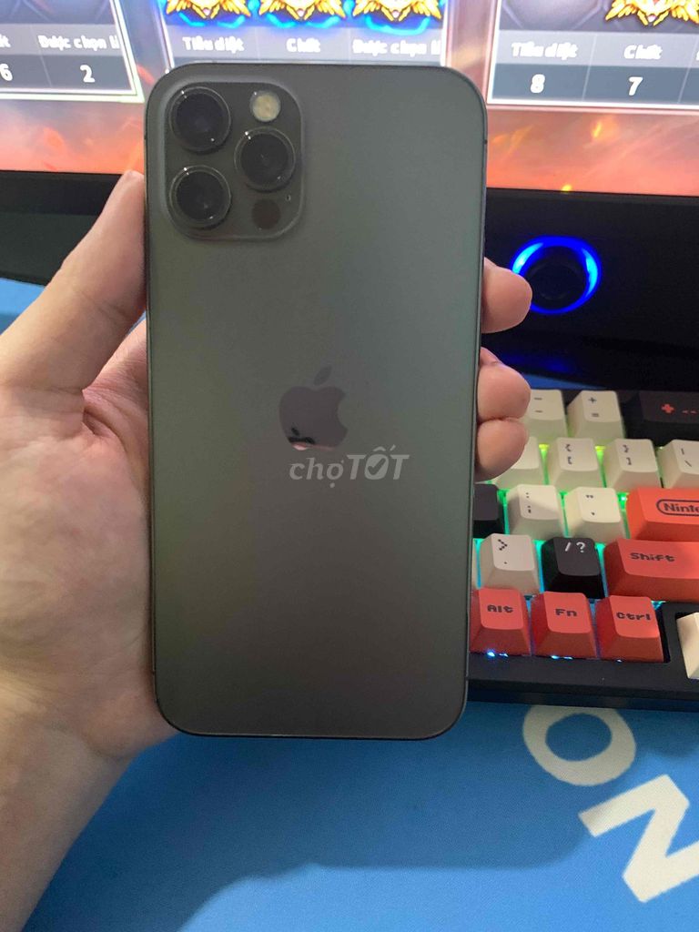 Apple iPhone 12 Pro 128GB Xám Đã sử dụng. Mua bán Điện thoại tại Thành phố Gia Nghĩa Đắk Nông được đăng bởi vinh hình 1