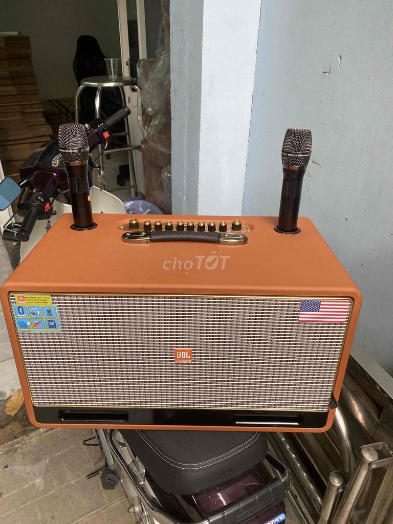 loa karaoke jbl mới 99% còn bảo hành thanh lý rẻ
