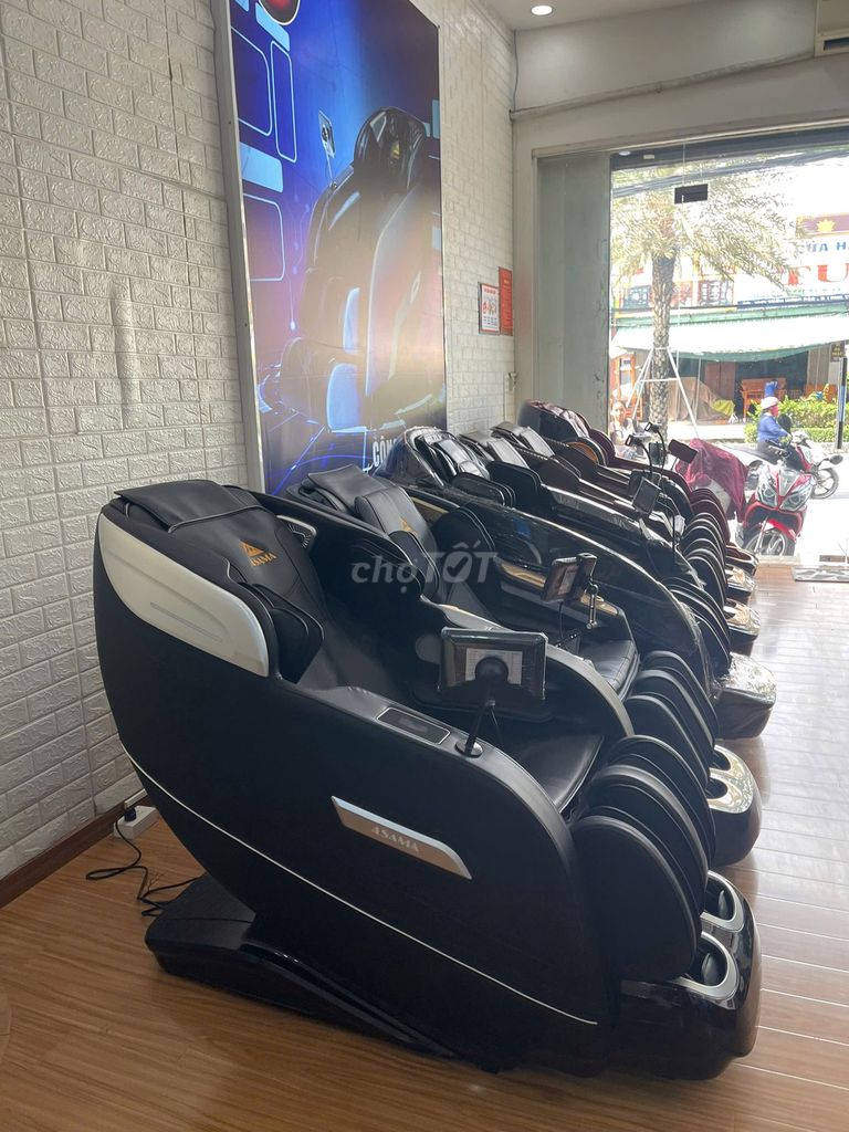 Ghế massage Asama Sonic 79 Đen Mới 99%. Mua bán Bàn ghế tại Quận 4 Tp Hồ Chí Minh được đăng bởi lantuongasama hình 1