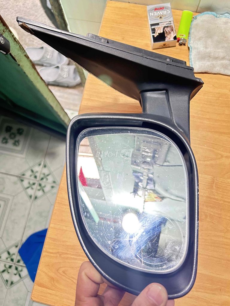 Gương chiếu hậu xe kia morning 2010 ( bên tài ). Mua bán Phụ tùng xe tại Thành phố Biên Hòa Đồng Nai được đăng bởi Nguyễn Đức Lành  hình 1