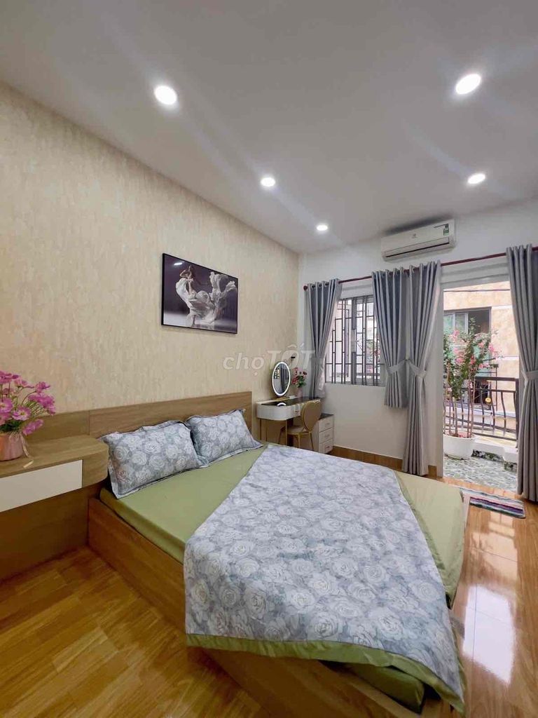 NGÃ 6 NGUYỄN KIỆM, NGUYỄN VĂN NGHI, FULL NỘI THẤT, 2 TẦNG ĐÚC, 3 PN, D