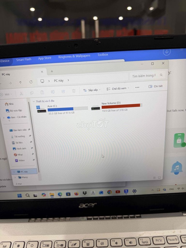 Acer i5-1135G7 8GB/512GB Bạc. Mua bán Laptop tại Quận Cầu Giấy Hà Nội được đăng bởi TicoSmartphone hình 1
