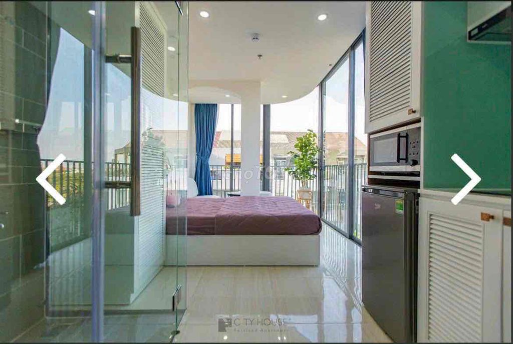 Căn Hộ Studio Hiện Đại Ngập Tràn Ánh Sáng Tự Nhiên