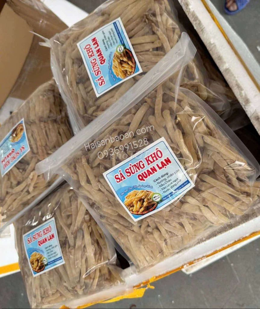 Sá sùng khô Haisanbaoan Quan Lạn 100g. Mua bán Đồ ăn, thực phẩm và các loại khác tại Quận Đống Đa Hà Nội được đăng bởi Thu Phương hình 1