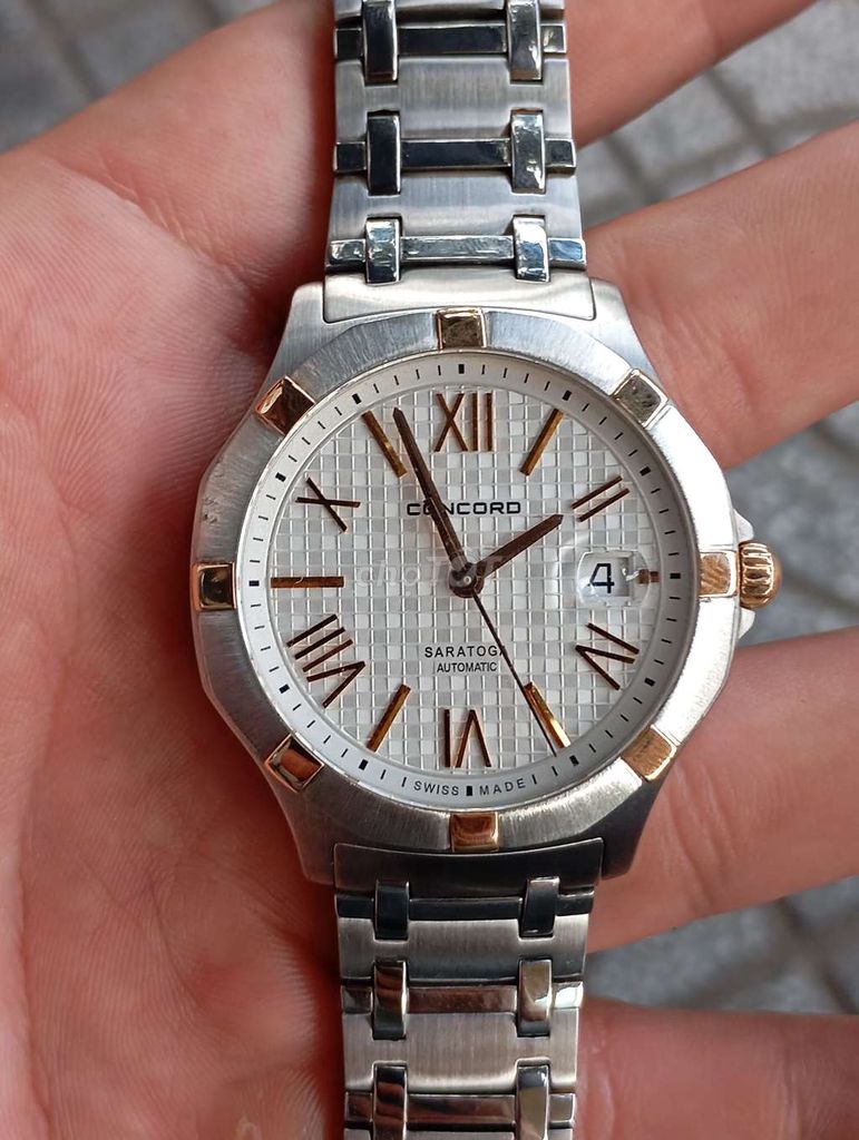 Đồng hồ Concord Saratoga Automatic Nam . Mua bán Đồng hồ tại Quận 1 Tp Hồ Chí Minh được đăng bởi Phú Đồ Cổ hình 1