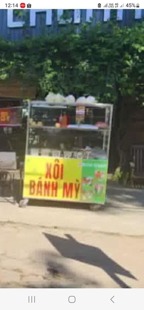 Xe đẩy bán hàng Kim loại Vàng. Mua bán Đồ chuyên dụng, Giống nuôi trồng tại Huyện Đông Anh Hà Nội được đăng bởi Nguyễn Thị Khuyên hình 1