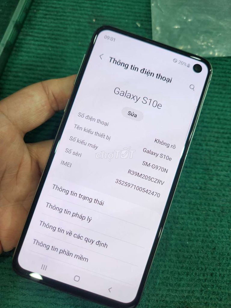 Samsung S10 E lỗi cảm thanh lý giá rẻ