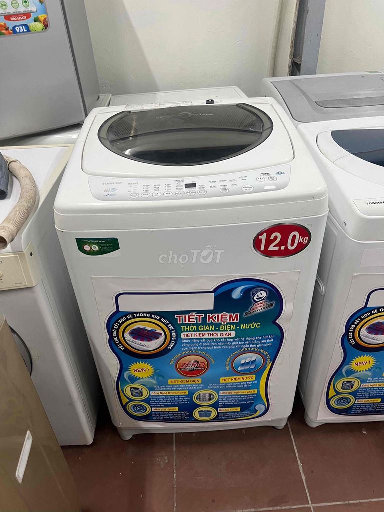 Máy giặt Toshiba 12kg Trắng. Mua bán Máy giặt tại Quận Ba Đình Hà Nội được đăng bởi e huy 168 nguyễn xiển hình 1
