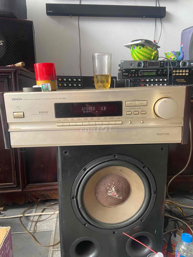 Amply Denon AVC-2800 Vàng chanh. Mua bán Tivi, Âm thanh tại Huyện An Lão Hải Phòng được đăng bởi đam mê hình 1