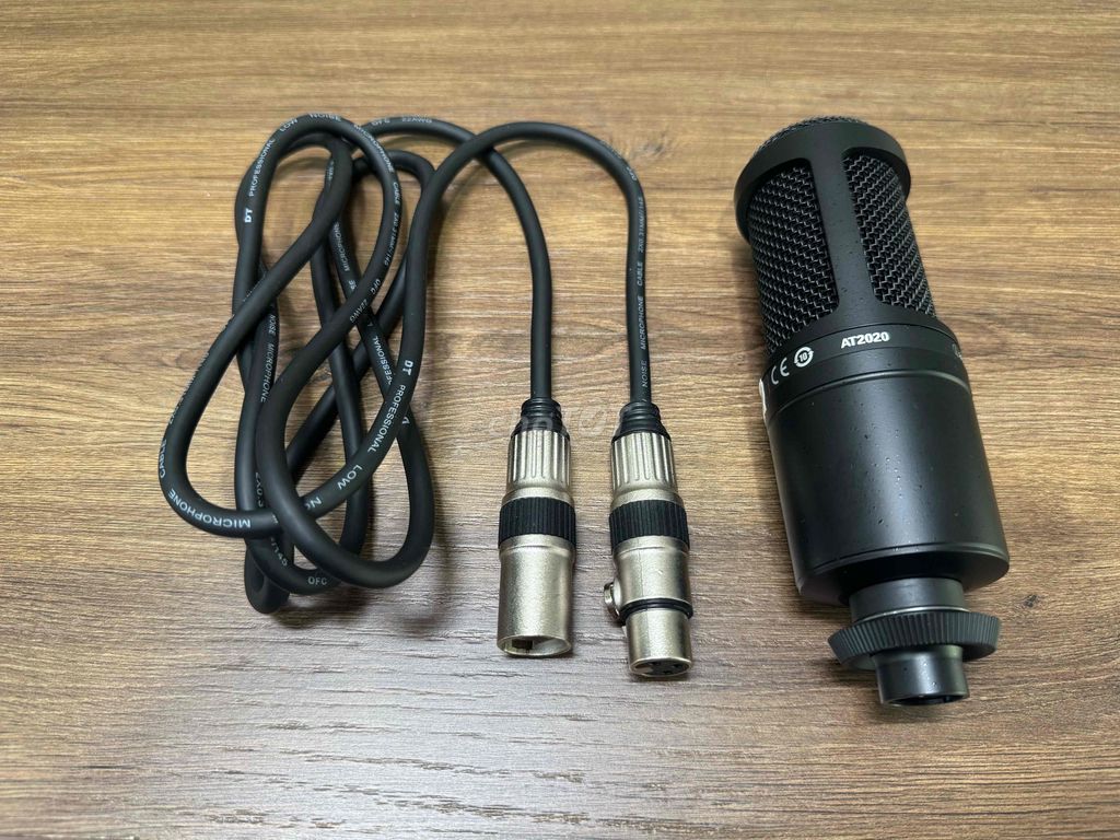 Micro Audio-Technica AT2020 Đen XLR. Mua bán Tivi, Âm thanh tại Quận Bình Thạnh Tp Hồ Chí Minh được đăng bởi Việt hình 1