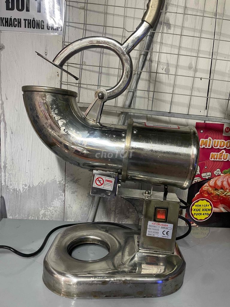 Máy xay đá bào inox giá thanh lý rẻ