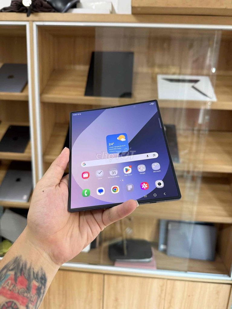 Samsung Fold 6 QTE 12GB/256GB Xanh Like New. Mua bán Điện thoại tại Quận Đống Đa Hà Nội được đăng bởi KT Hà Nội Mobile hình 1