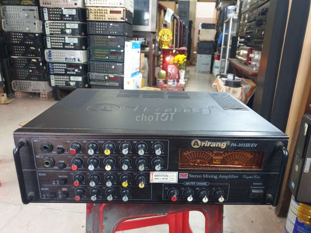 Ampli karaoke Arirang Pa 203 IIIEV (hãng/8c/đèn. Mua bán Tivi, Âm thanh tại Quận 3 Tp Hồ Chí Minh được đăng bởi Xuanthuy hình 1