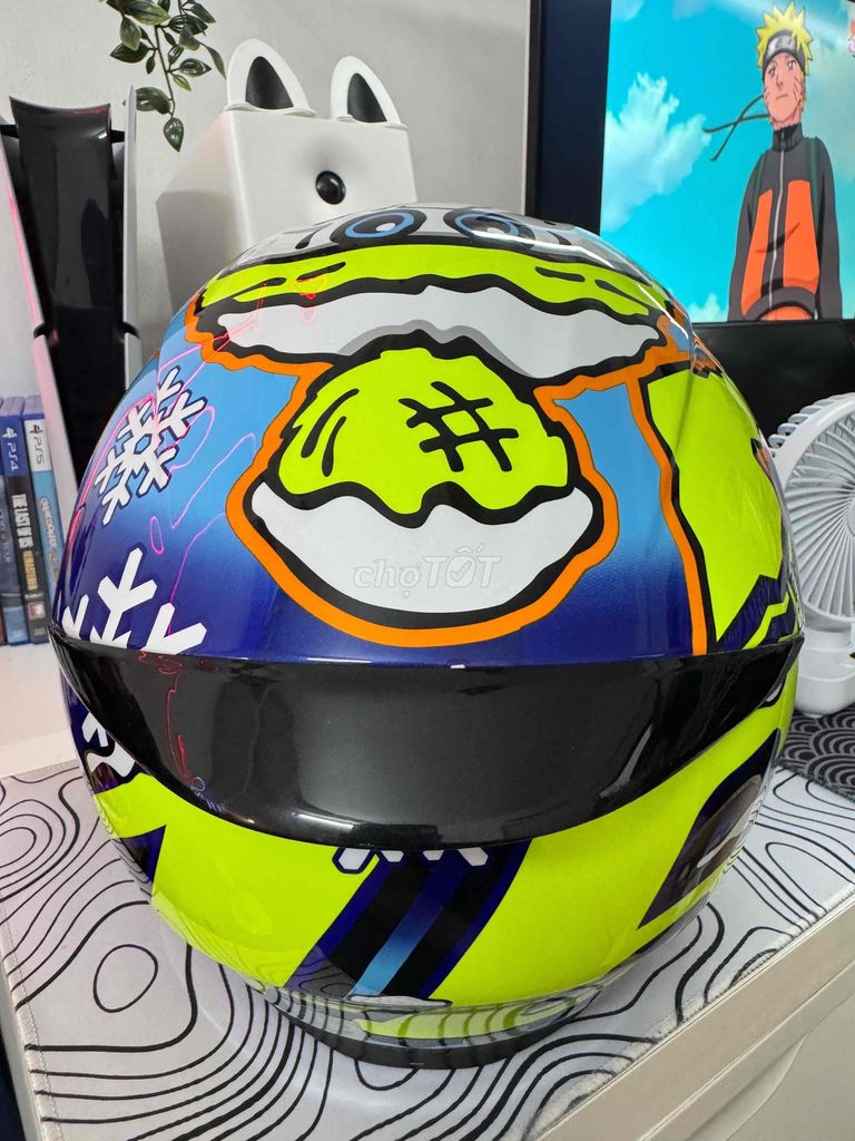 Nón fullface AGV K3 SV winter test 2016