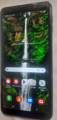 Ra đi Samsung A750 màu đen bóng,màn hình lớn.