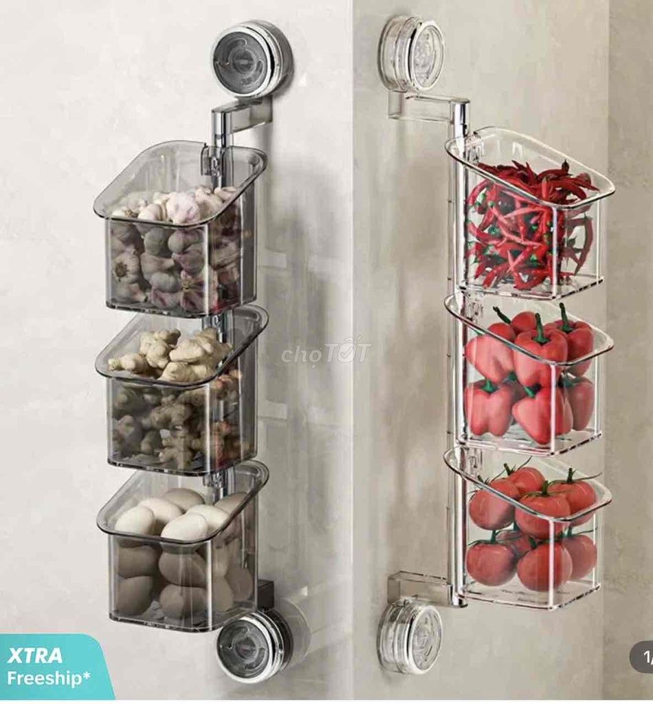 Kệ đựng đồ nhựa treo tường. Mua bán Tủ, kệ gia đình tại Quận Lê Chân Hải Phòng được đăng bởi Đồ boom Shoppe hình 1