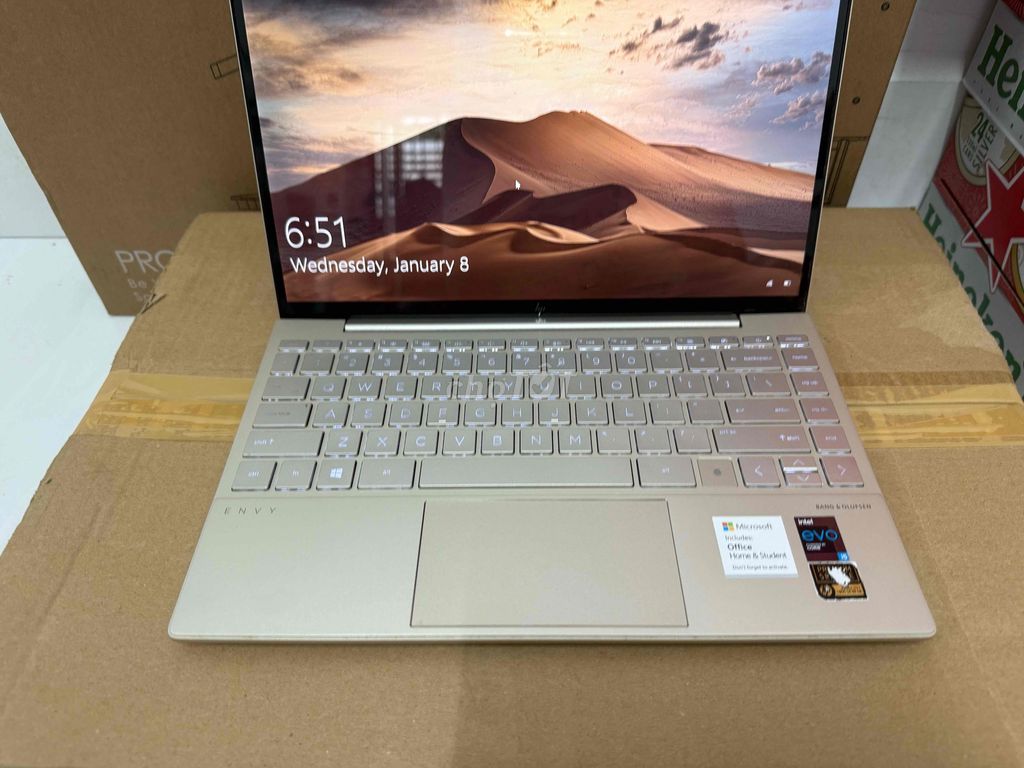 Hp Envy 13 BA1027TU Gold i5 8gb 256g ng zin