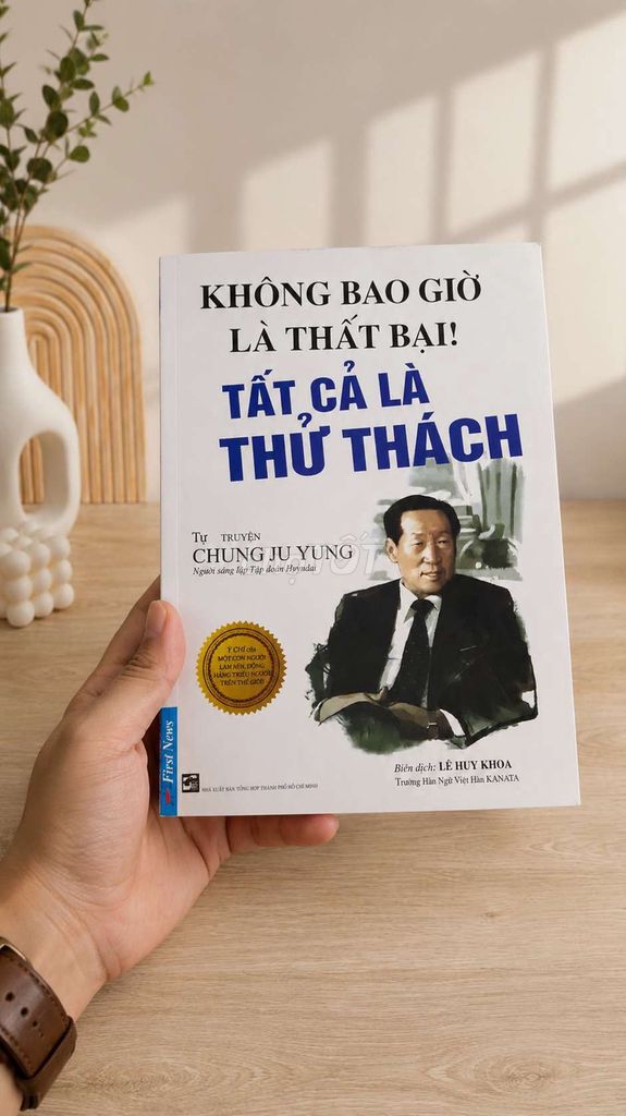 Không Bao Giờ Là Thất Bại! Tất Cả Là Thử Thách 95%. Mua bán Sách tại Quận Thanh Xuân Hà Nội được đăng bởi trang trần hình 1