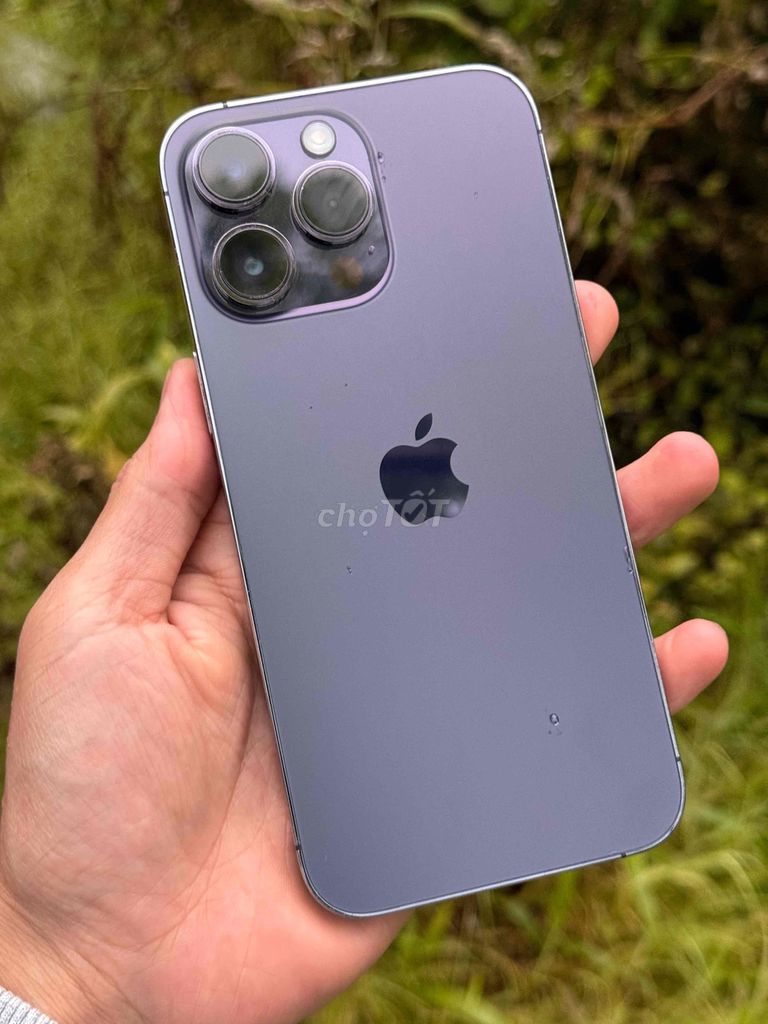14 Pro Max 128GB Tím Mỹ bán hoặc giao lưu. Mua bán Điện thoại tại Thành phố Đà Lạt Lâm Đồng được đăng bởi nhanh gọn lẹ hình 1