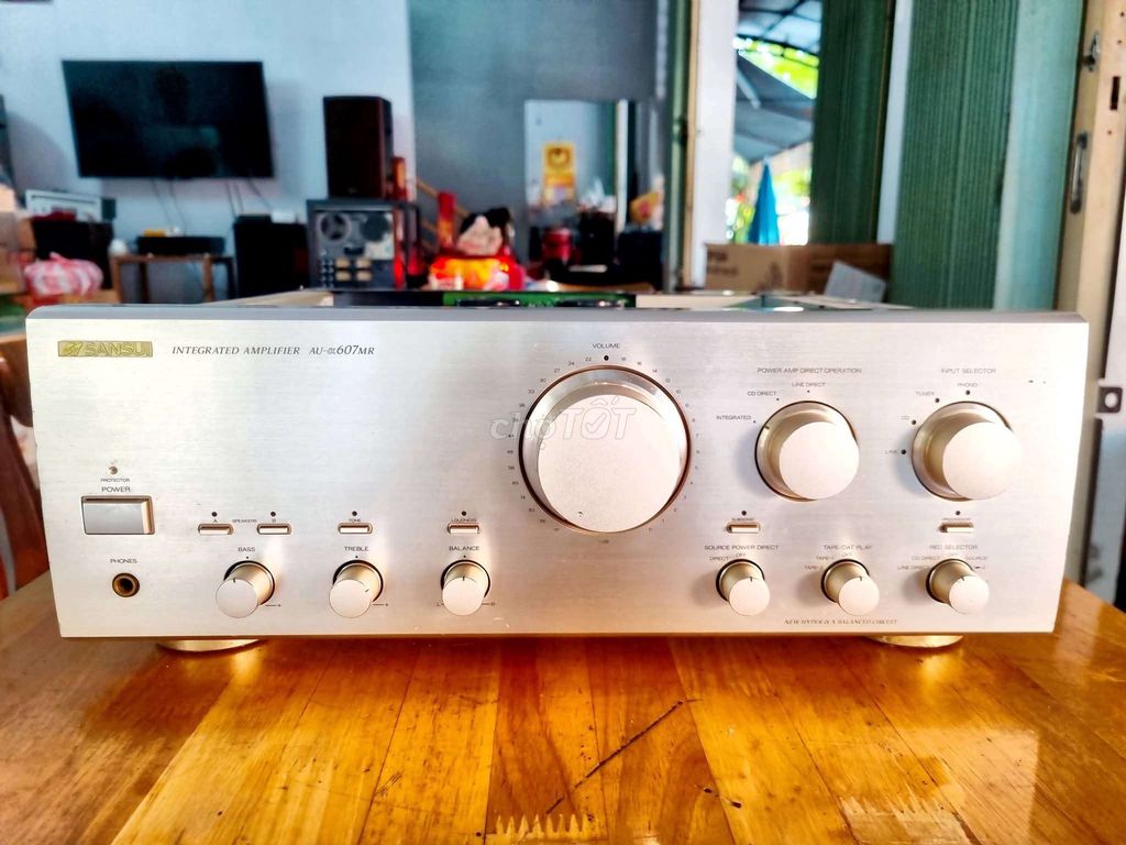 Amply Sansui 607MR Bạc. Mua bán Tivi, Âm thanh tại Quận Cẩm Lệ Đà Nẵng được đăng bởi APhương audio hình 1