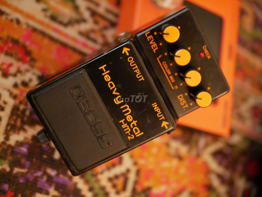 Boss HM-2 Heavy Metal Distortion Pedal. Mua bán Nhạc cụ tại Thành phố Thủ Dầu Một Bình Dương được đăng bởi Guitar SV Bình Dương hình 1