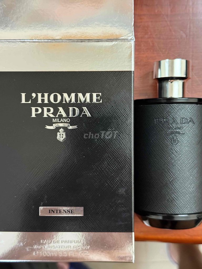 Nước hoa Prada LHomme Intense Nam 100ml. Mua bán Nước hoa tại Quận 1 Tp Hồ Chí Minh được đăng bởi NGUYỄN HỮU MINH TRÍ hình 1