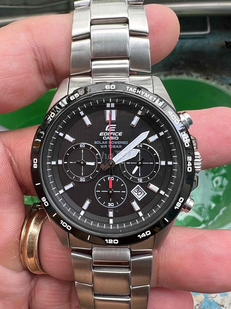 casio pin năng lượng chạy chrono kim trôi size 41