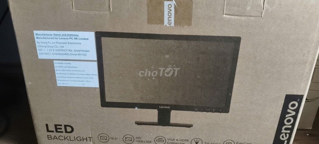 Màn hình Lenovo D19-10 19 inch Mới. Mua bán Phụ kiện (Màn hình, Chuột...) tại Quận Bình Thạnh Tp Hồ Chí Minh được đăng bởi Hung hình 1