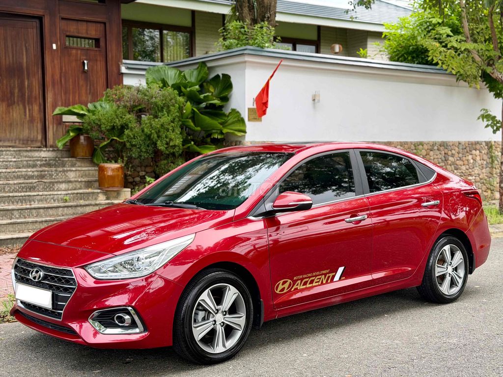 Hyundai Accent 1.4AT Full ATH 2019 красный автомат