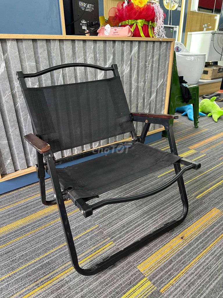 5  Ghế xếp kim loại vải Đen. Mua bán Bàn ghế tại Thị xã Duy Tiên Hà Nam được đăng bởi Ngoc Thien hình 1