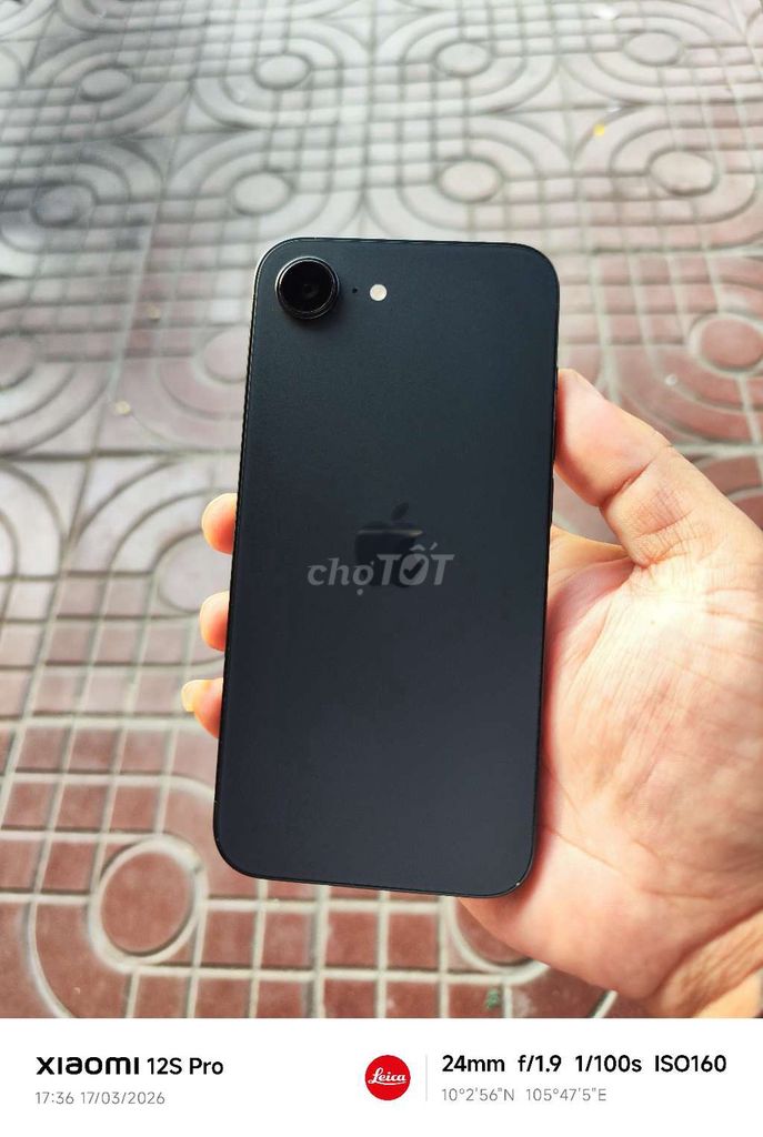 Apple iPhone 16e 128GB Đen Lock Lướt 99%. Mua bán Điện thoại tại Quận Cái Răng Cần Thơ được đăng bởi Ngân Long Trung hình 1