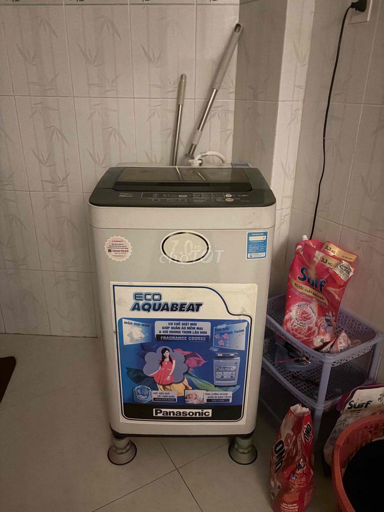 Máy giặt Panasonic 7.0kg cửa trên Eco Aquabeat Trắ. Mua bán Máy giặt tại Thành phố Thủ Dầu Một Bình Dương được đăng bởi Diệu Nguyễn hình 1