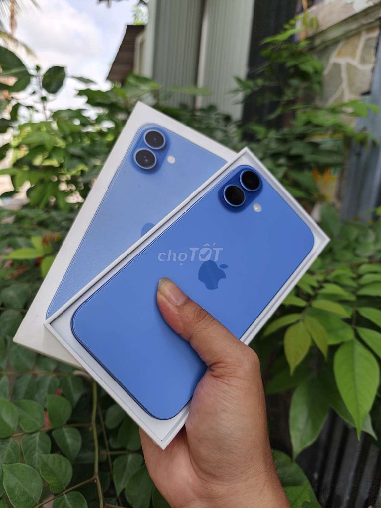 Apple iPhone 16 Plus 128GB Xanh. Mua bán Điện thoại tại Huyện Bình Chánh Tp Hồ Chí Minh được đăng bởi Lâm mobiphone hình 1