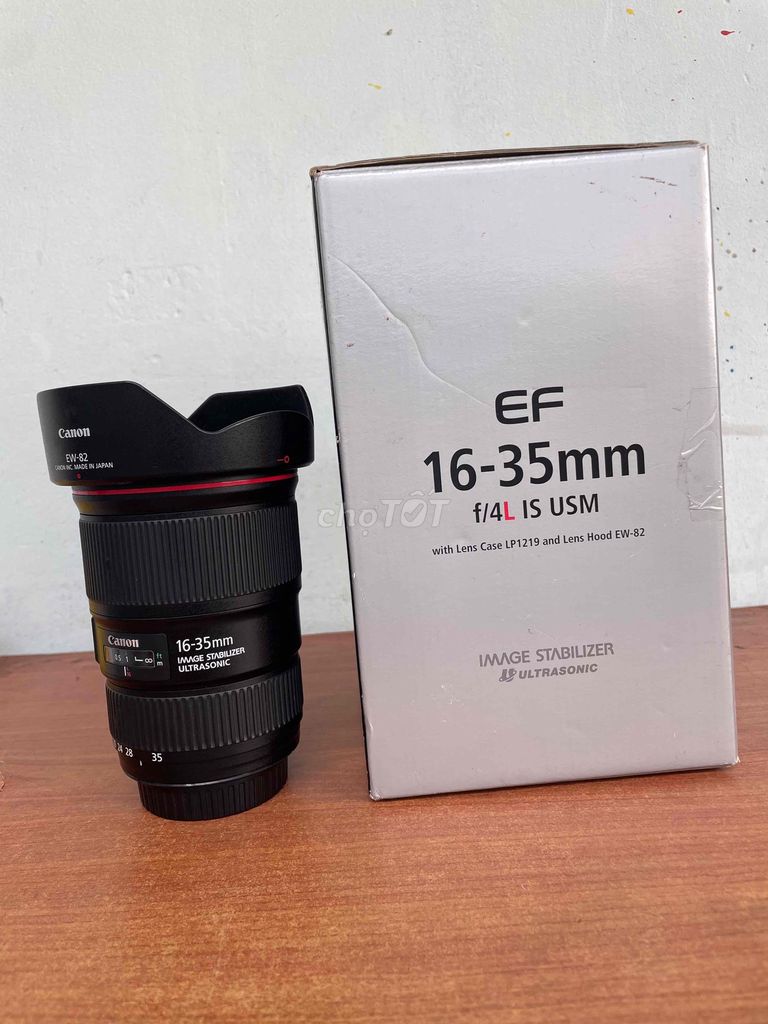 Ống kính Canon EF 16-35mm f/4L Đen Đã sử dụng. Mua bán Máy ảnh, Máy quay tại undefined Tp Hồ Chí Minh được đăng bởi huonglan Nguyễn  hình 1