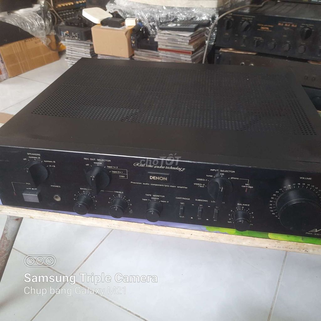 Amply Denon PMA-930V Đen. Mua bán Tivi, Âm thanh tại Quận 6 Tp Hồ Chí Minh được đăng bởi Huy hình 1