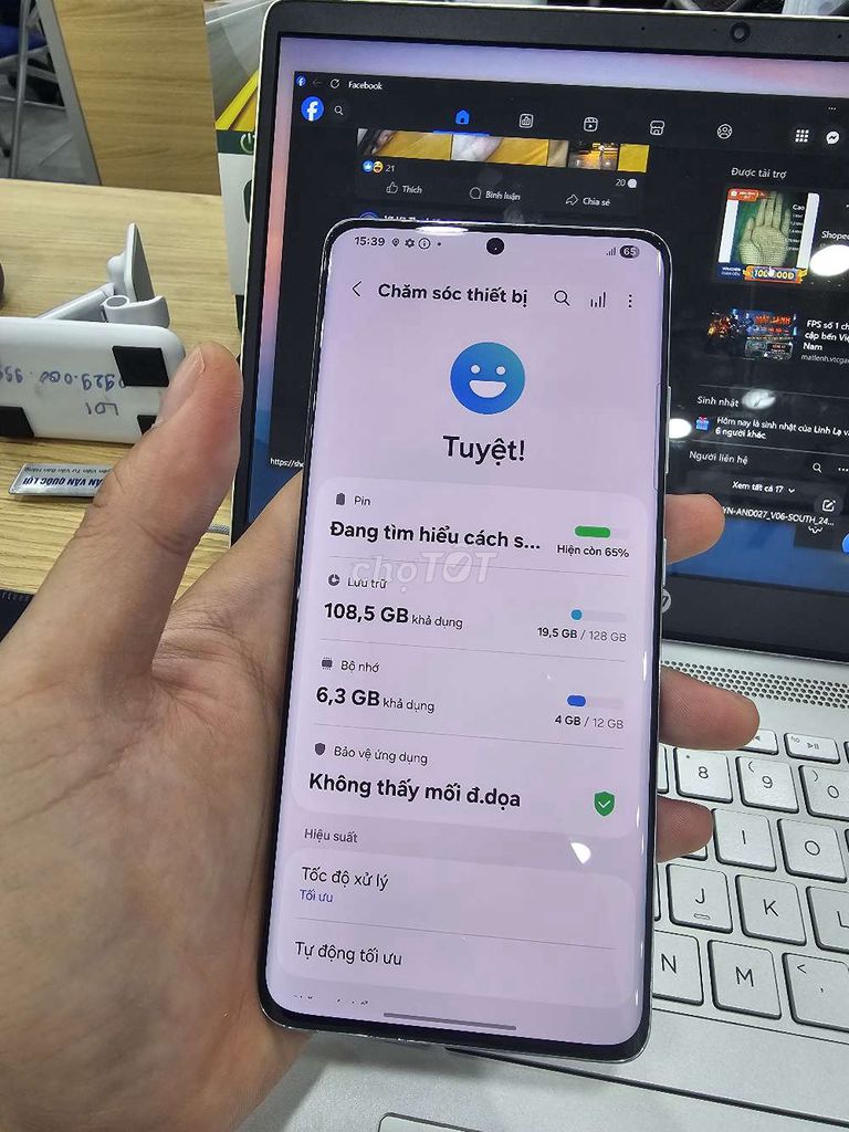 Samsung S21 Ultra 5G 128GB Bạc. Mua bán Điện thoại tại Thành phố Vũng Tàu Bà Rịa - Vũng Tàu được đăng bởi Tài hình 1