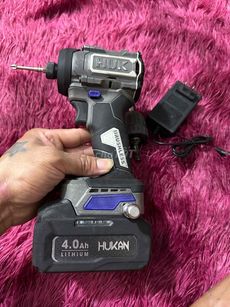 Máy khoan pin Hukan Xám Đen. Mua bán Đồ chuyên dụng, Giống nuôi trồng tại Thành phố Bắc Ninh Bắc Ninh được đăng bởi hoàng hình 1