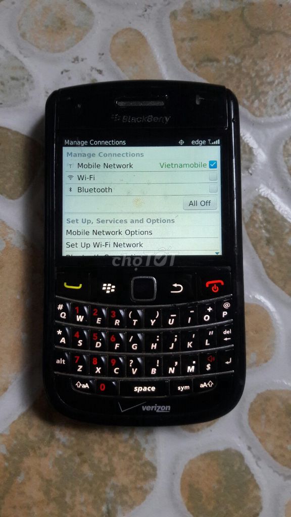 Bộ Vỏ Phụ kiện Blackberry 9650 Nguyên Zin