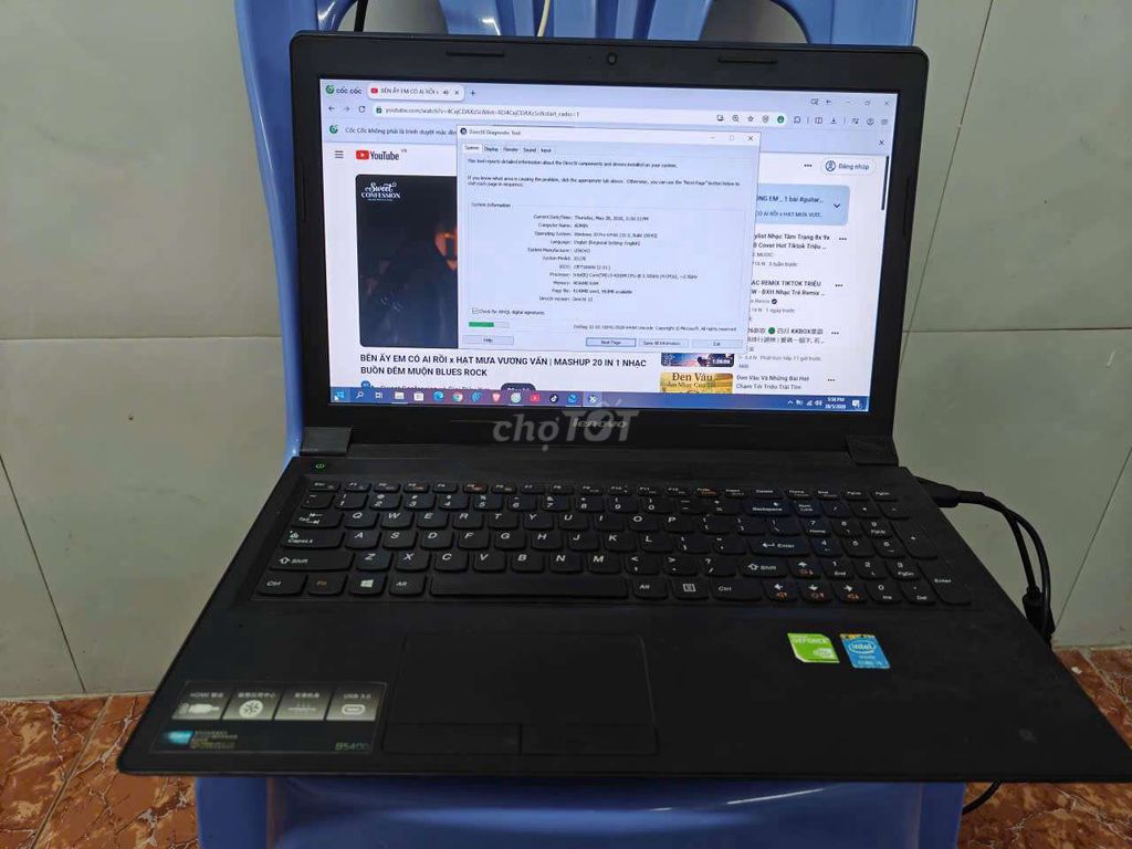 Laptop Lenovo B5400 i5

4200M 4Gb, 120gb SSD+500gb. Mua bán Laptop tại Quận Ninh Kiều Cần Thơ được đăng bởi Anh Tuấn hình 1