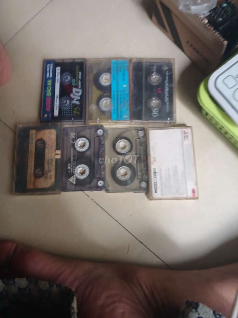 Băng cassette Sony Nhựa