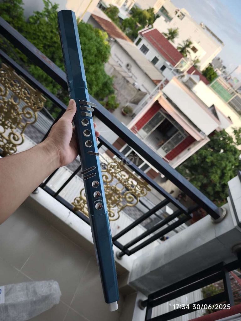 Sáo điện tử bora c8800 màu xanh dương